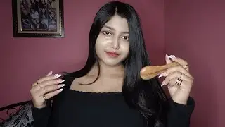 HINDI ASMR|Soft Eating ASMR with a Wooden spoon 🥄🫢