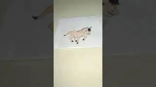 #shorts/Learn to draw a horse./#shorts