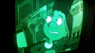[CURIOSIDADE] Ligando DVD num monitor de f&oacute;sforo verde