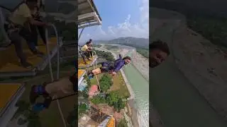 Jim Corbett Ramnagar Dhikuli Bungee Jumping Start 2025 #bungeejumping #jimcorbett #ramanagar #jump