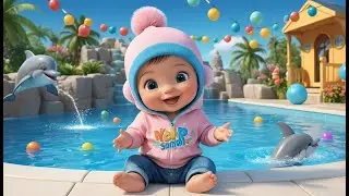 Dolphin New Year Splash Surprise | Fun Learning & Action Song for Toddlers