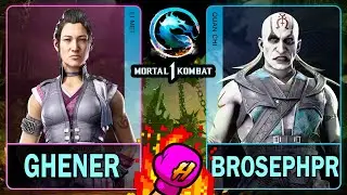 MK1 Ghener (LI MEI) VS BrosephPR (QUAN CHI)🥊Mortal Kombat 1🥊4K 60ᶠᵖˢ