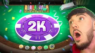 TESTING MY LUCK AT LIVE BLACKJACK AND THIS HAPPENED...