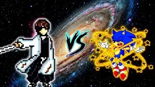 Captain Aizen V2 OP VS Sonic Chaos V4 JVL OP (all form) in Mugen
