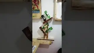 Carter furniture and interior wine rack.