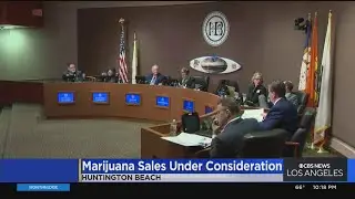 Huntington beach considers legal marijuana stores