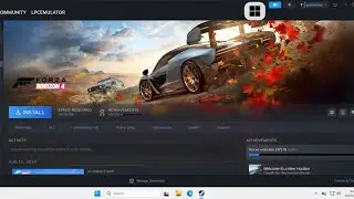 Trying Play Forza Horizon 4 on Windows Server 2025 Datacenter Part 1