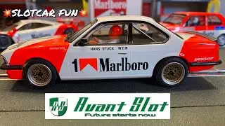 AvantSlot BMW 635 CSI on my Scaleauto Pro Track = Slotcar Fun