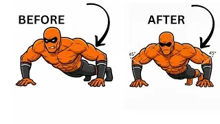 How to Do a Perfect Push-Up | Proper Form in 60 Seconds#pushups  #fitnesstips  #homeworkout