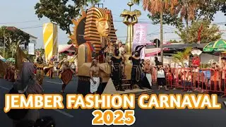 Keren‼️Peradaban Mesir Kuno, Raja Fir'aun & Cleopatra di Jember Fashion Carnaval 2025