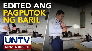 Security guard sa viral na gun safety training video na pumutok ang baril, pinagpaliwanag