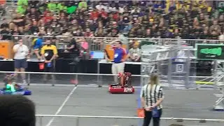 FRC 125 NUTRONs Clean Robot Video - FRC Worlds 2024 Curie Q18