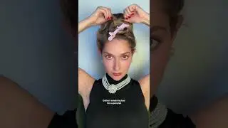 Easy Holly Golightly Updo | Breakfast at Tiffany's Halloween Hairstyle Tutorial! | Prose