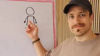 Figuren und Gesichter für die Flipchart