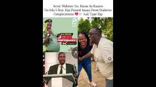 Bilal Wanjau Popularly Know As Webster Jnr, Has Passed Away Due To Complications Linked to Diabetes
