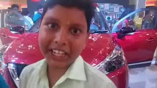 Nissan Kicks car promotion activity at EA Mall Chennai Event Anchor Thamizharasan