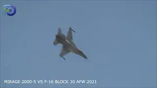 Mirage 2000-5 vs F-16 Block 30 AFW 2021