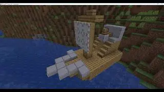 создание лодки с помощью мода create