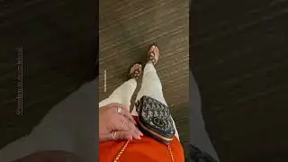 OOTD - Herm&egrave;s Polo Shirt🧡, Herm&egrave;s Egerie Sandals🖤 & Dior Oblique Phone Bag 💙