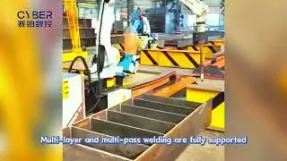 Intelligent Welding Robot Designed for Large Steel Structures