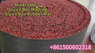 PVC Noodle Spaghetti Carpet Roll Cushion Coil Mat PVC Coil Gold Rush Mat