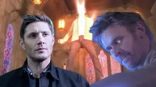 Dean Com os Poderes Do Arcanjo Miguel e Derrota  Satan&aacute;s Supernatural