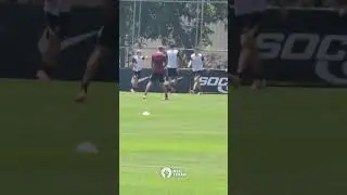 KAYKE E PEDRO RAUL MARCAM NO TREINO DO CORINTHIANS