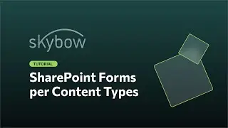 Redefine SharePoint Form Customization with Forms per Content Types & Versioning