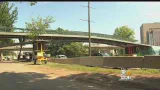 Footbridge Over Storrow Drive Remains Unfinished Ahead Of July 4 Festivities