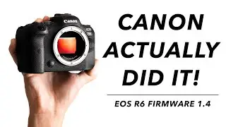 They actually did it!! | Canon R6 Firmware Update 1.4