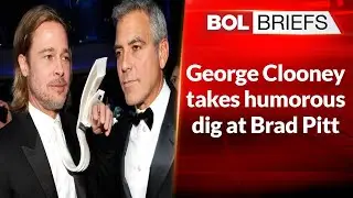 George Clooney takes humorous dig at Brad Pitt | BOL Briefs