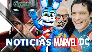 Deadpool en Avengers Doomsday, Saga de Superman y mas.../Resumen semanal de noticias de Marvel y DC