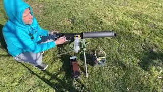 WW1 PROJECT - Vickers machine gun - model - 3D printed
