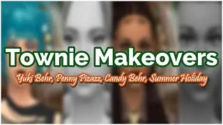 I Gave Sims 4 Townies CC Makeovers