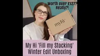 Myhi 'Fill my Stocking' Winter Edit 2021 Unboxing| Emma Latham