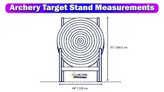 Archery Target Stand Measurements Full