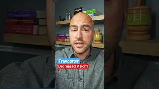 Can Travoprost Reduce Visual Acuity? #sideeffects #eyedrop