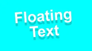 Floating Text | CSS