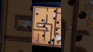 Marble ball maze &uarr;how to make&uarr;cardboard craft toy