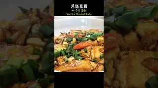 葱烧豆腐 Scallion braised Tofu 파두부볶음 #cooking #food #recipe