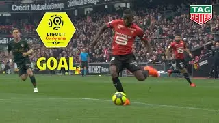Goal Adrien HUNOU (3') / Stade Rennais FC - AS Monaco (2-2) (SRFC-ASM) / 2018-19