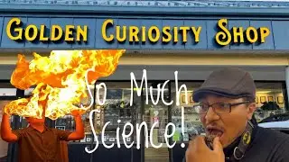 We Visit The Golden Curiosity Shop!- We Play with Fire & I Eat a Tarantula!