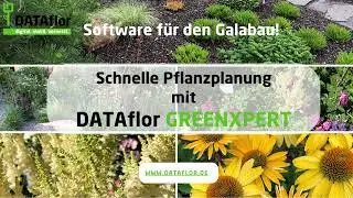 DATAflor GREENXPERT Pflanzenplanung