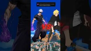 Gojo 🆚 Boruto #jujutsukaisen #gojo #boruto #naruto