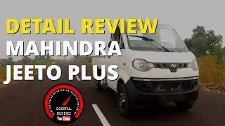 MAHINDRA JEETO PLUS || DETAIL REVIEW || ROAD TEST || COCKTAIL BUDDIEZ....