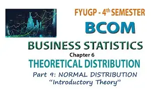 FYUGP   4TH SEM BCOM   BUSINESS STATISTICS  CH 6 Part#9
