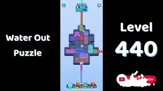 Water Out Puzzle Level 440 Walkthrough 💧 | Step-by-Step Solution | SolutionGuruji