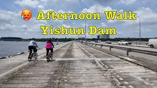 Yishun Dam Afternoon Walk Tour. #dam #singapore #reservoir #fishingvillage #park #walkingtour