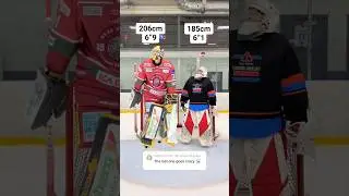 COMPARING MY HEIGHT TO NHL GOALIES! 💪🏽