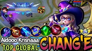 CHANG'E BEST BUILD IN 2023 | TOP GLOBAL CHANG'E Aldooo Krisnaaa - MOBILE LEGENDS